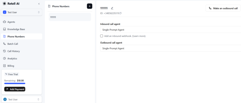 Agentes virtuales Retell AI