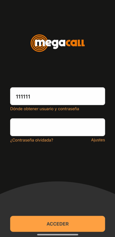 Megacall para iOS