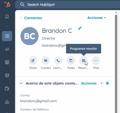 Integración Megacall con HubSpot