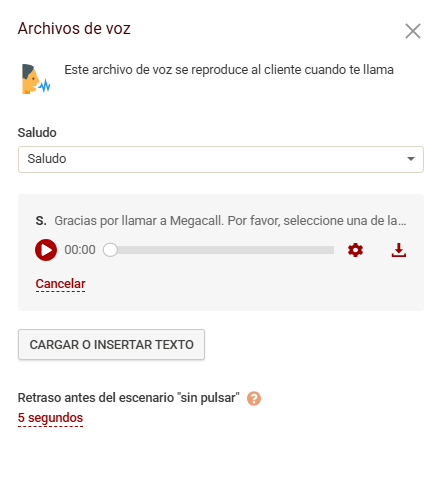 archivos de voz