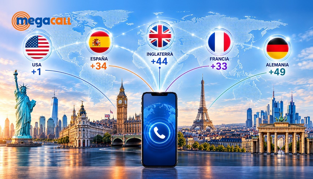 Números virtuales internacionales
